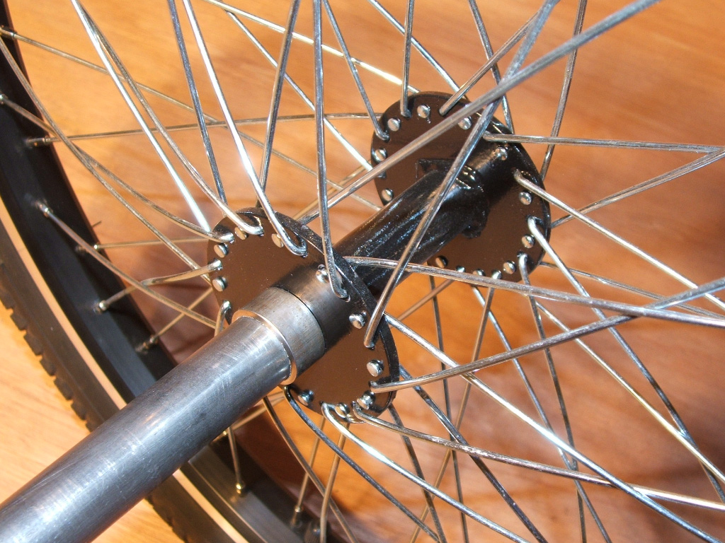 Sociable Tandem Trike - delta trike hubs